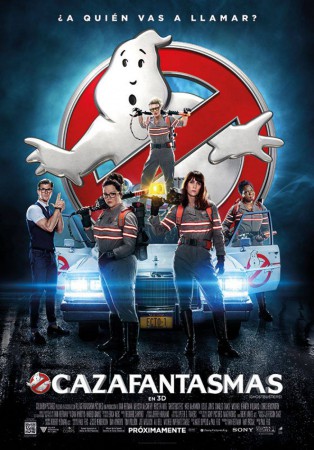 Poster Oficial Latino para 'Las Cazafantasmas'